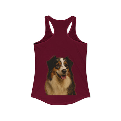 Aussie Head Women's Racerback Tank