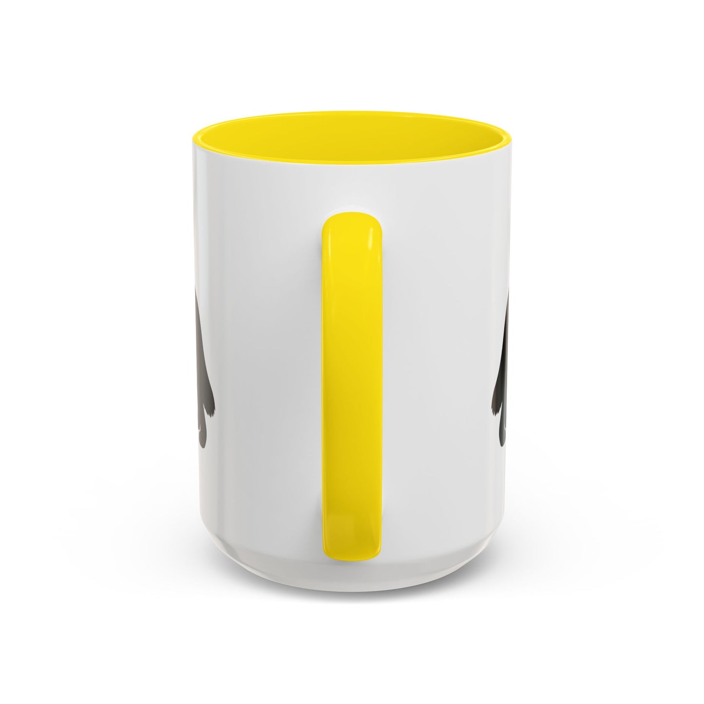 Newfie Silhouette 2-Tone Coffee Mug