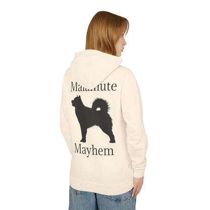 Malamute Mayhem Unisex Lightweight Hoodie