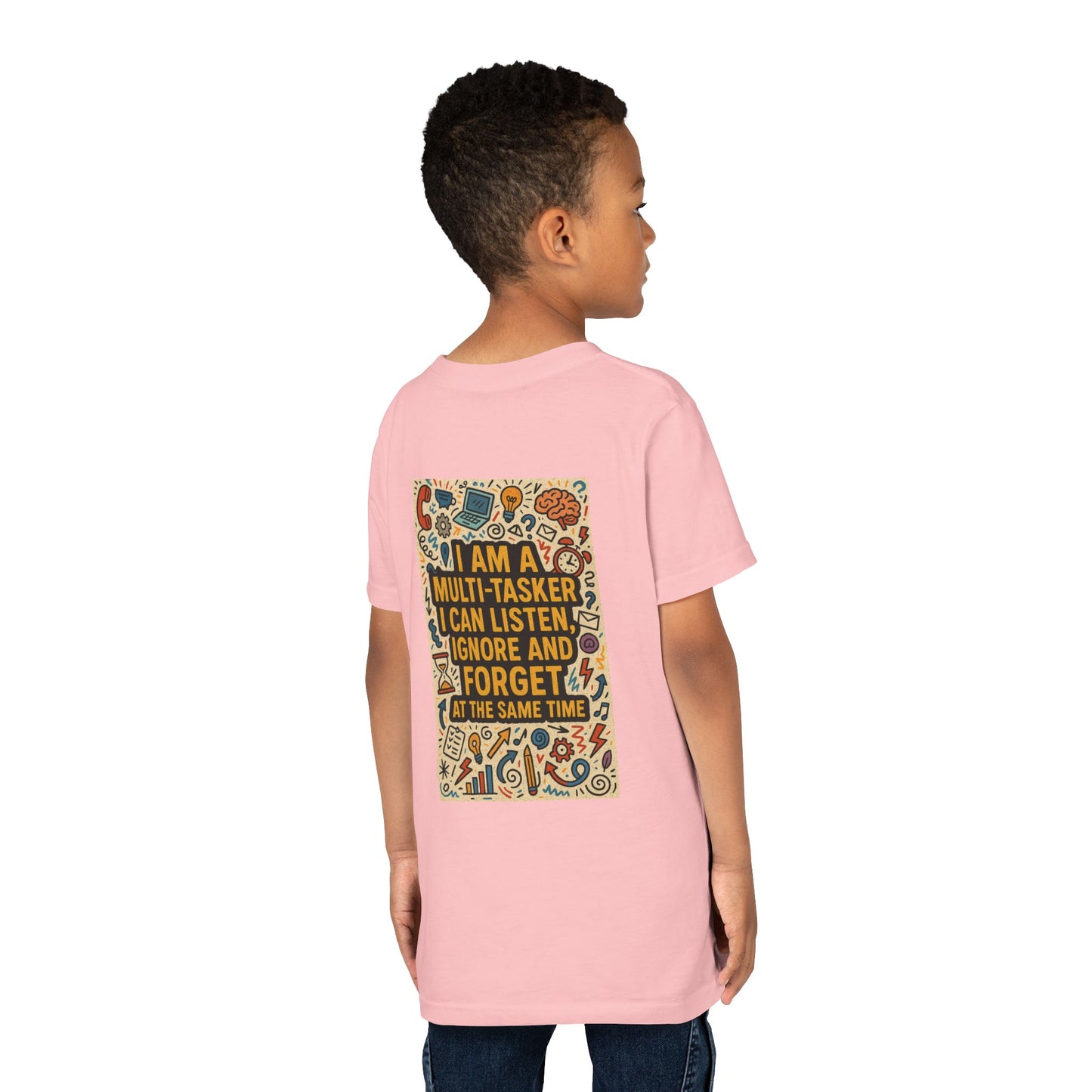 Multi-Tasker Youth Unisex Short Sleeve Crewneck Tee