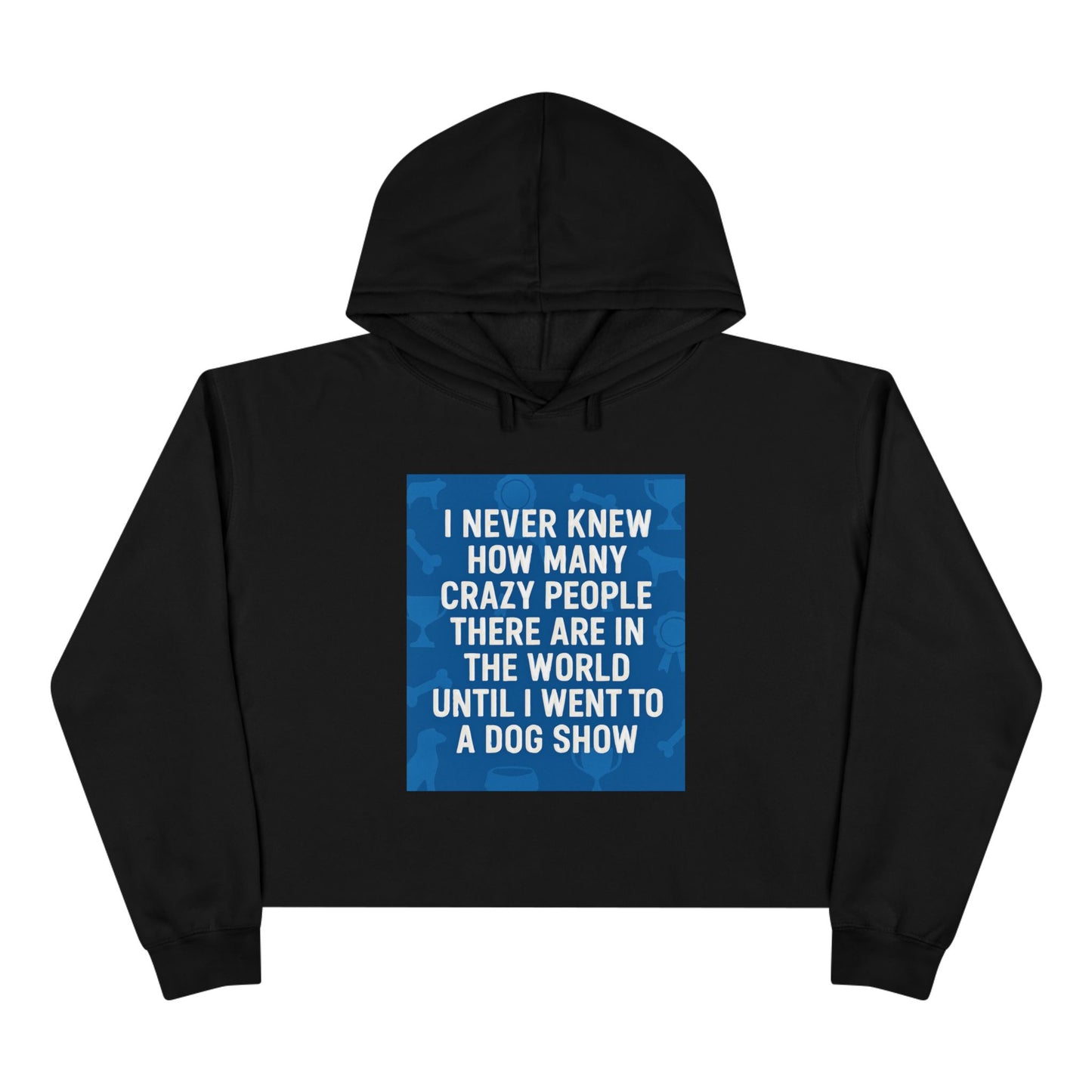 Never Knew Women's Crop Hoodie