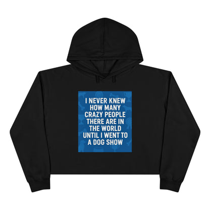 Never Knew Women's Crop Hoodie