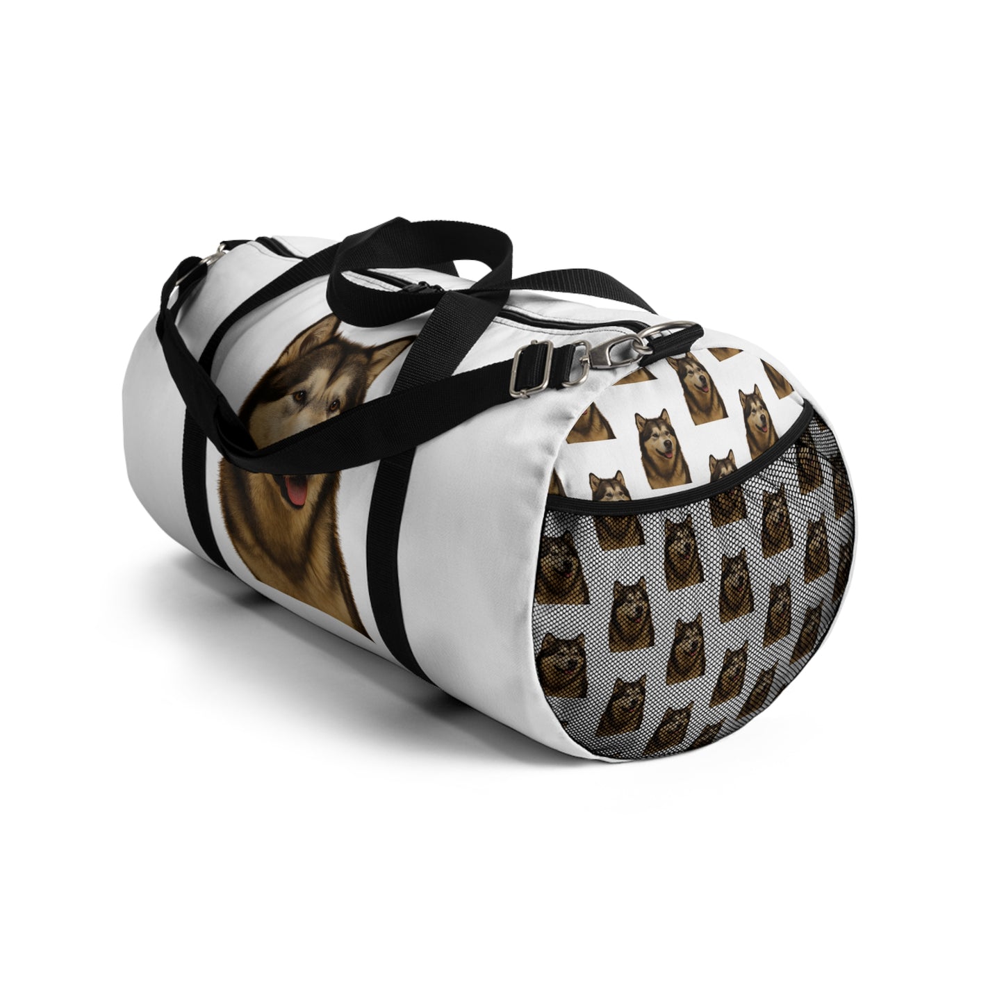 Malamute Head Duffel Bag