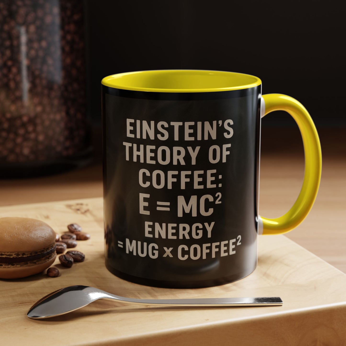 Einstein's Theory Of Coffee 2-Tone Coffee Mug