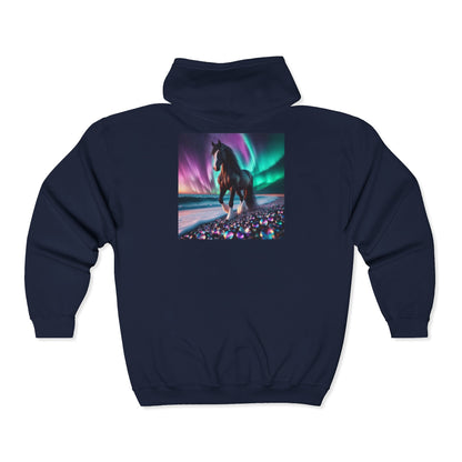 Midnight Magic Unisex Full Zip Hoodie