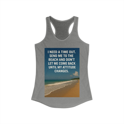 Time Out Women's Racerback Tank