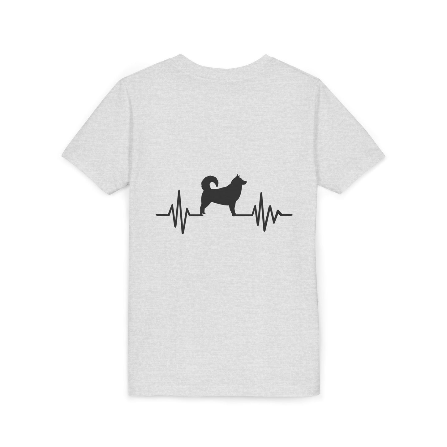 My Heart Beats For Malamutes Youth Unisex Short Sleeve Crewneck Tee