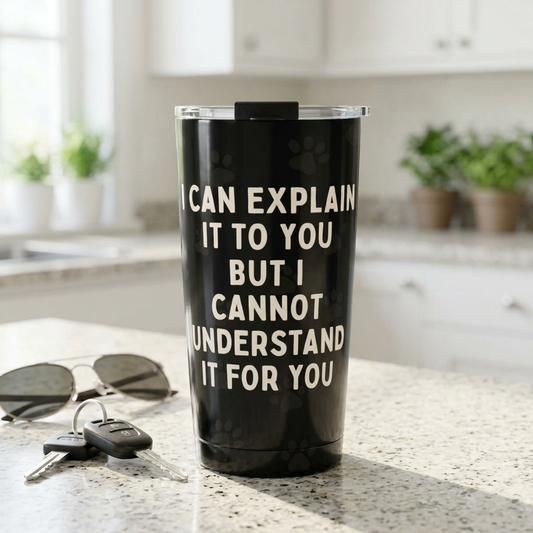 I Cannot Understand It For You Tumbler