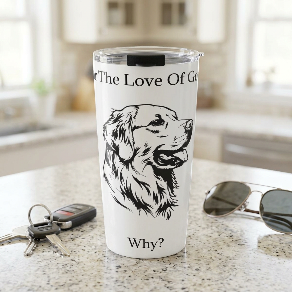 For The Love Of Gold Tumbler