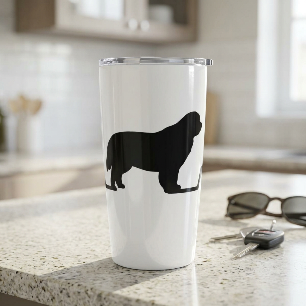 My Heart Beats For Newfies Tumbler