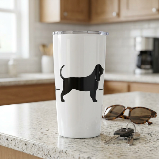 My Heart Beats For Bloodhounds Tumbler
