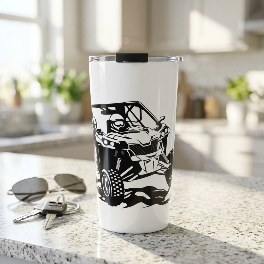 Slingin' Mud Side By Side Tumbler