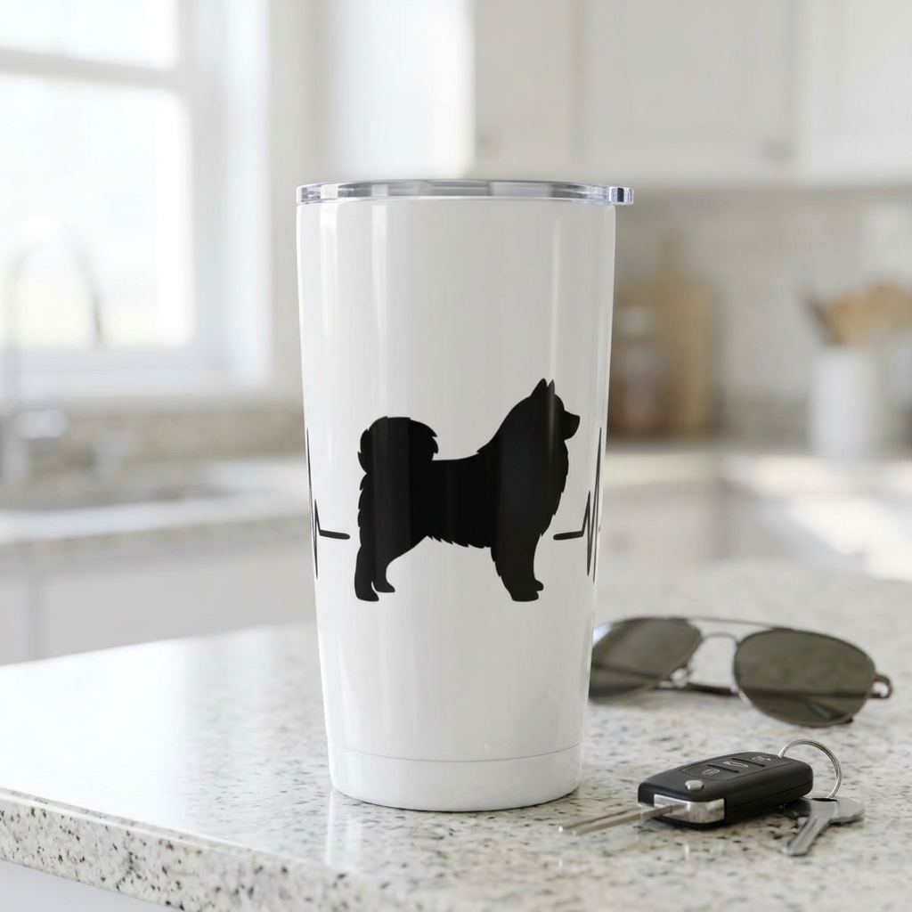 My Heart Beats For Samoyeds Tumbler
