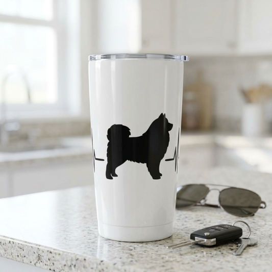 My Heart Beats For Samoyeds Tumbler