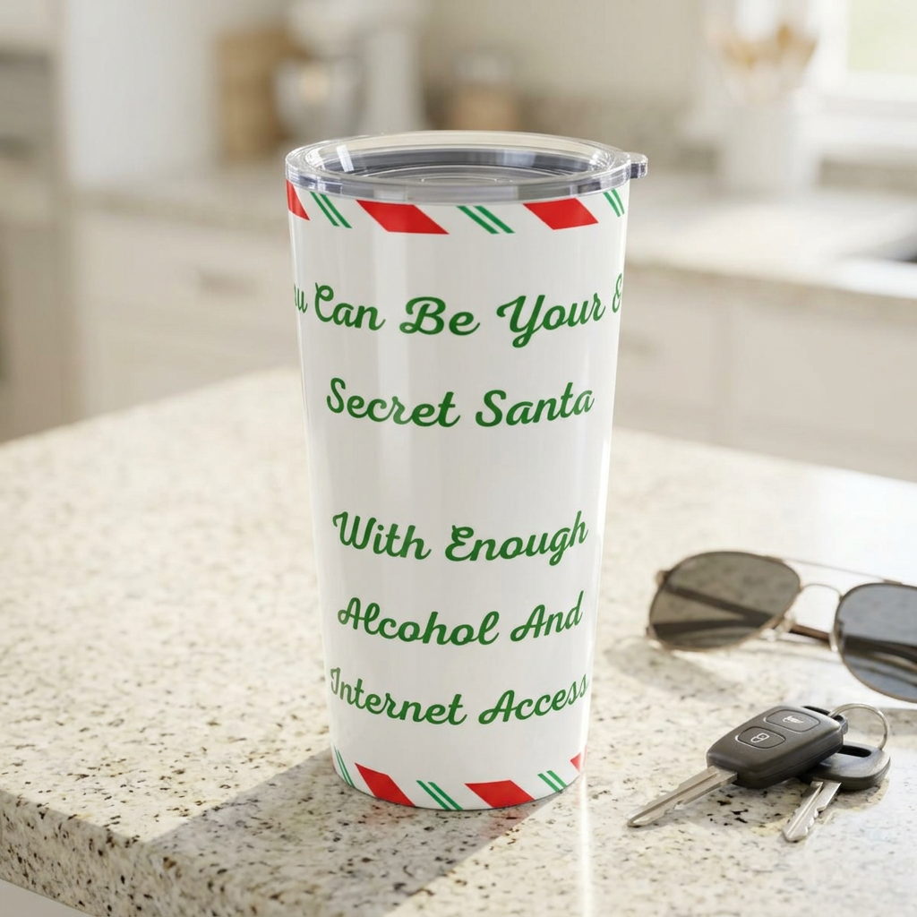 Your Own Secret Santa Tumbler