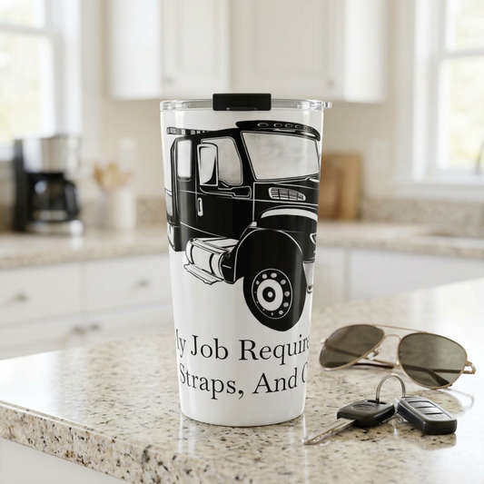 Beds, Straps, And Chains Tumbler