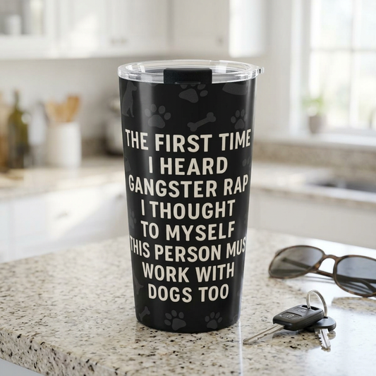 Gangster Rap Tumbler