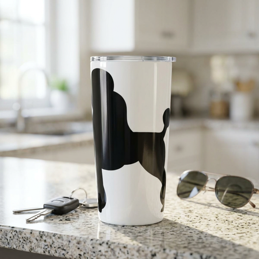 Poodle Silhouette Tumbler