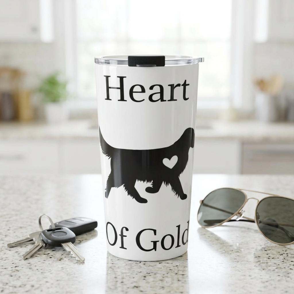 Heart Of Gold Tumbler
