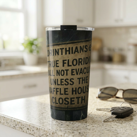 Florinthians 6:12 Tumbler