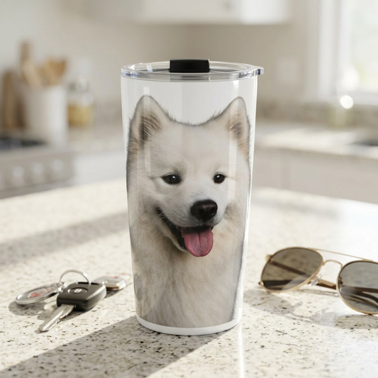 Samoyed Head Tumbler