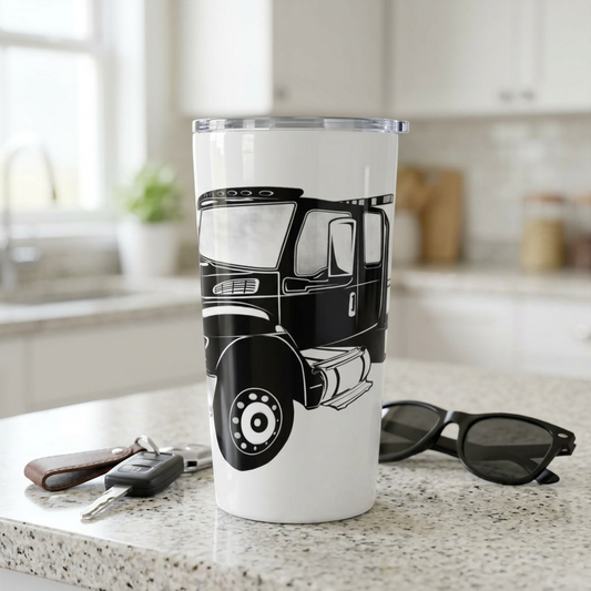Flatbed Tow Truck Tumbler