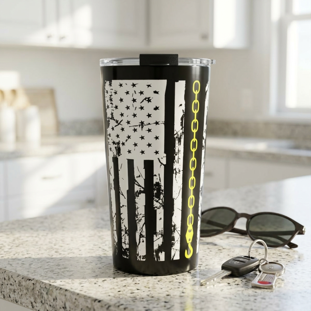 Thin Yellow Line Tumbler