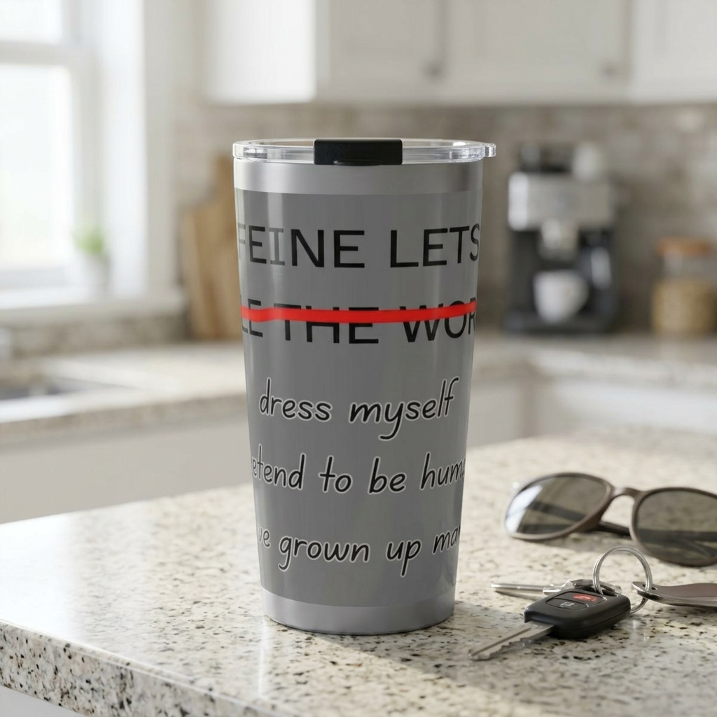 Caffeine Lets Me Tumbler