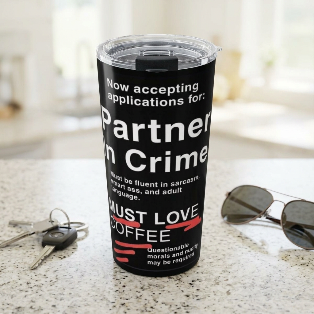 Partner In Crime Tumbler