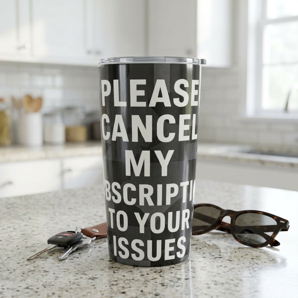 Cancel My Subscription Tumbler