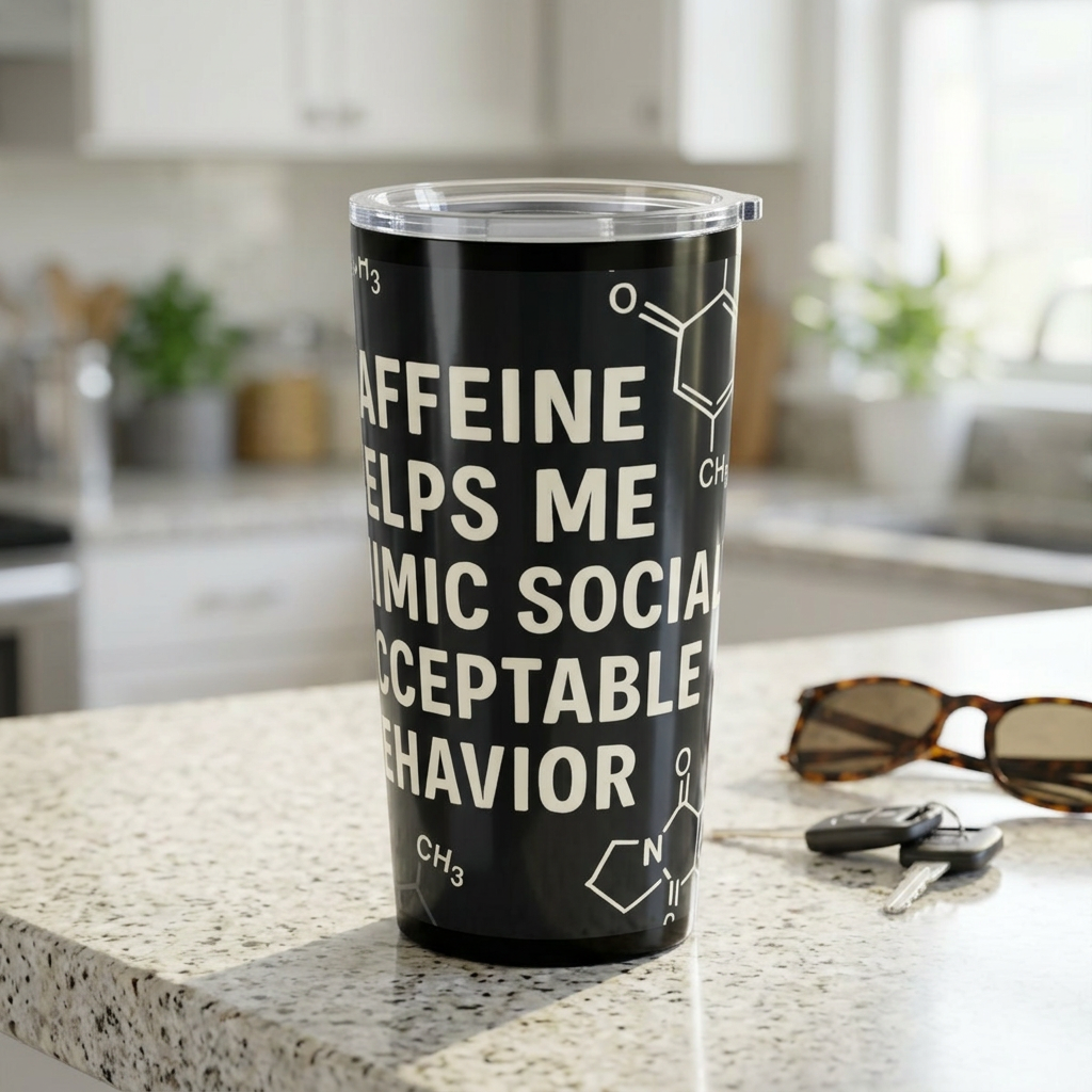 Socially Acceptable Tumbler