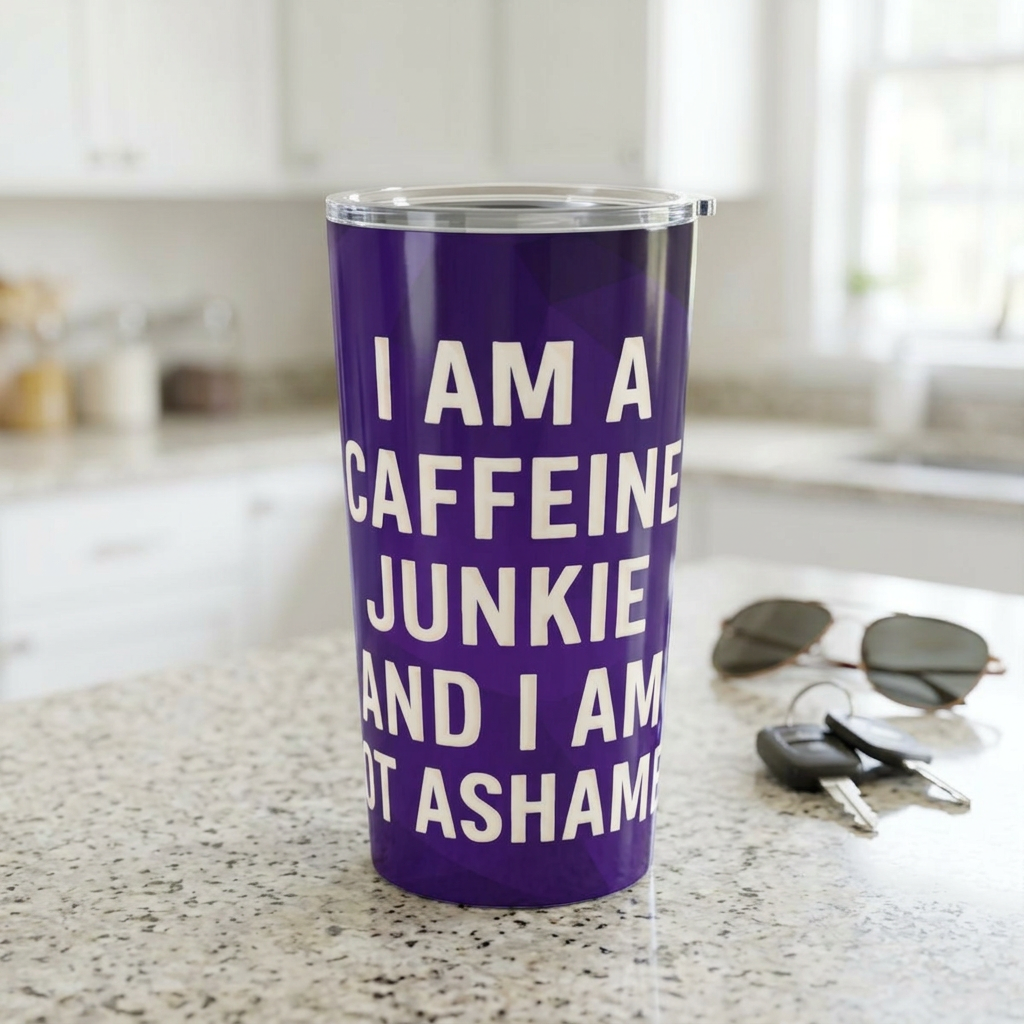 Caffeine Junkie Tumbler