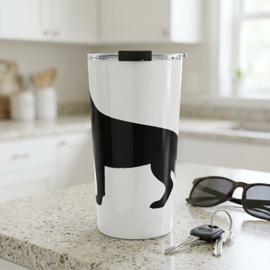 German Shepherd Silhouette Tumbler