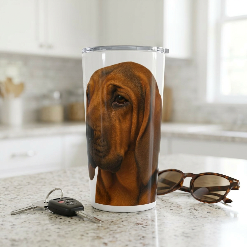 Bloodhound Head Tumbler
