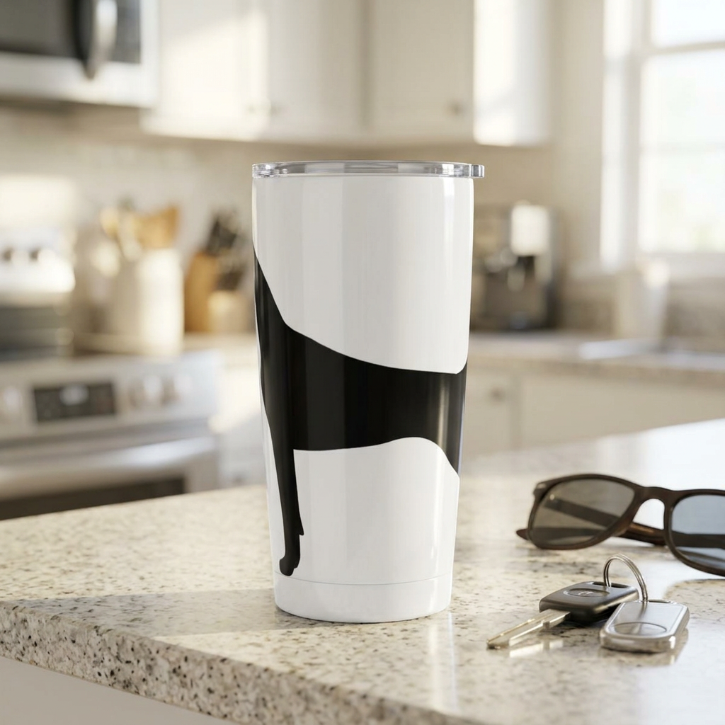 Doberman Silhouette Tumbler