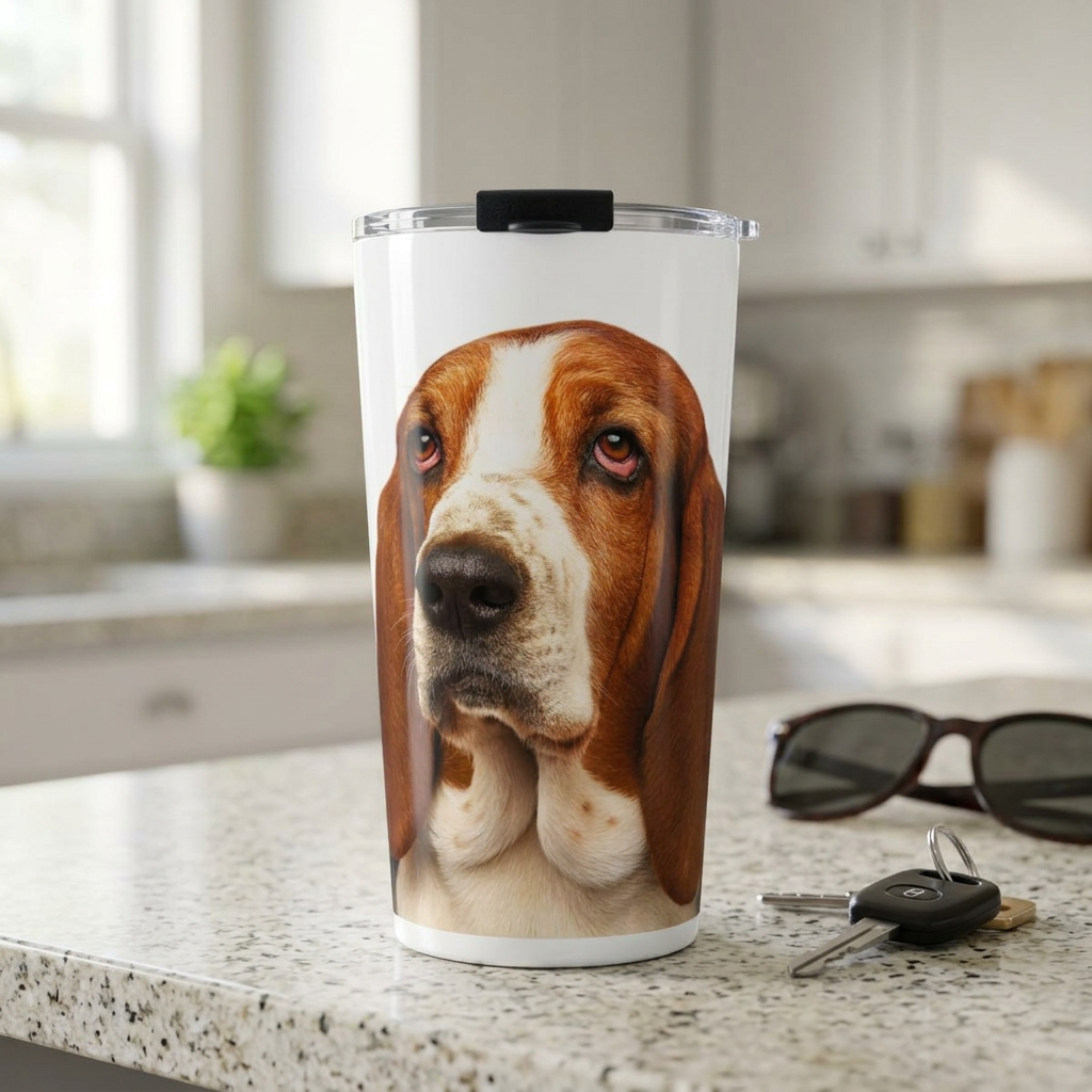 Basset Head Tumbler
