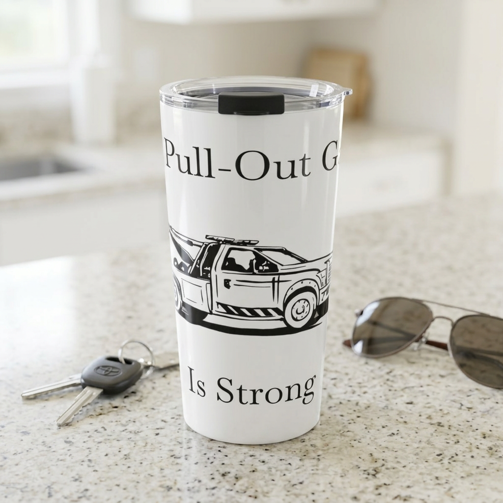 Pull Out Wheel Lift Tow Truck Tumbler
