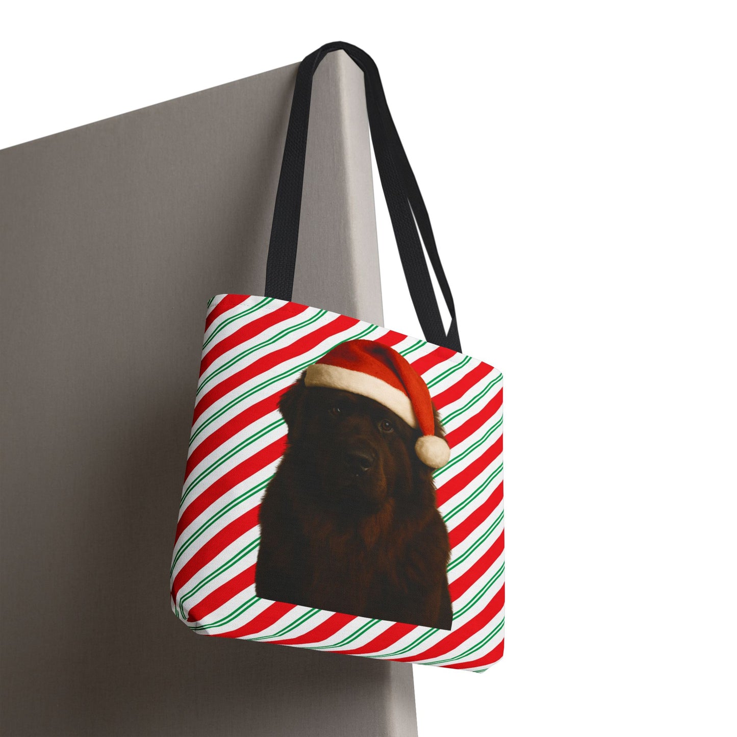 Santa Paws Newfie Tote Bag