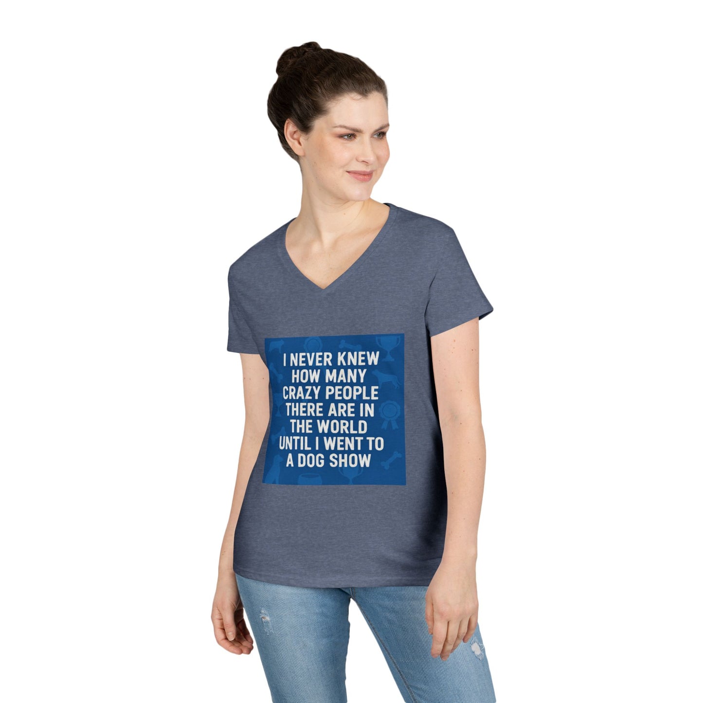 Never Knew Women's V-Neck T-Shirt