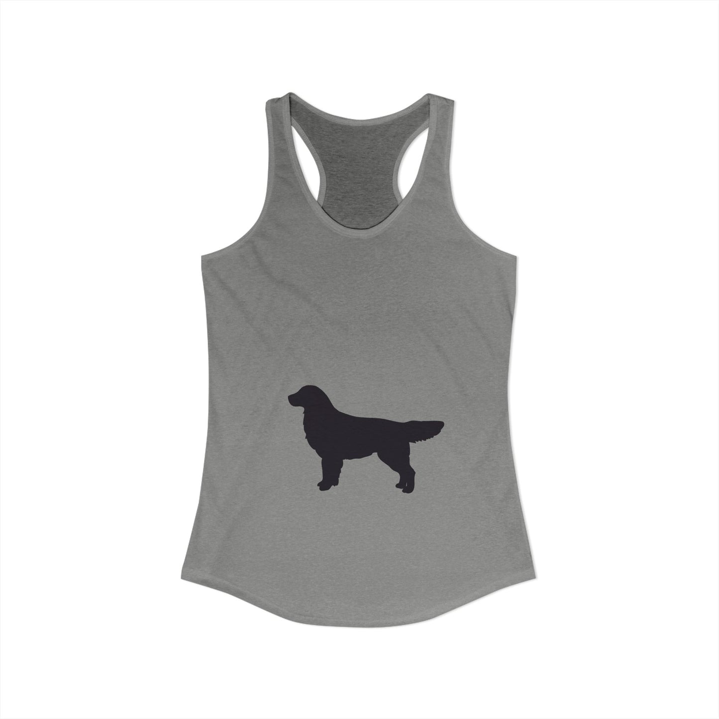 Golden Silhouette Women's Racerback Tank