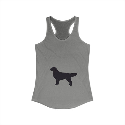 Golden Silhouette Women's Racerback Tank