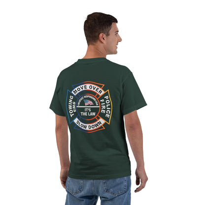 Let First Responders Live Men's Short-Sleeve Crewneck Tee