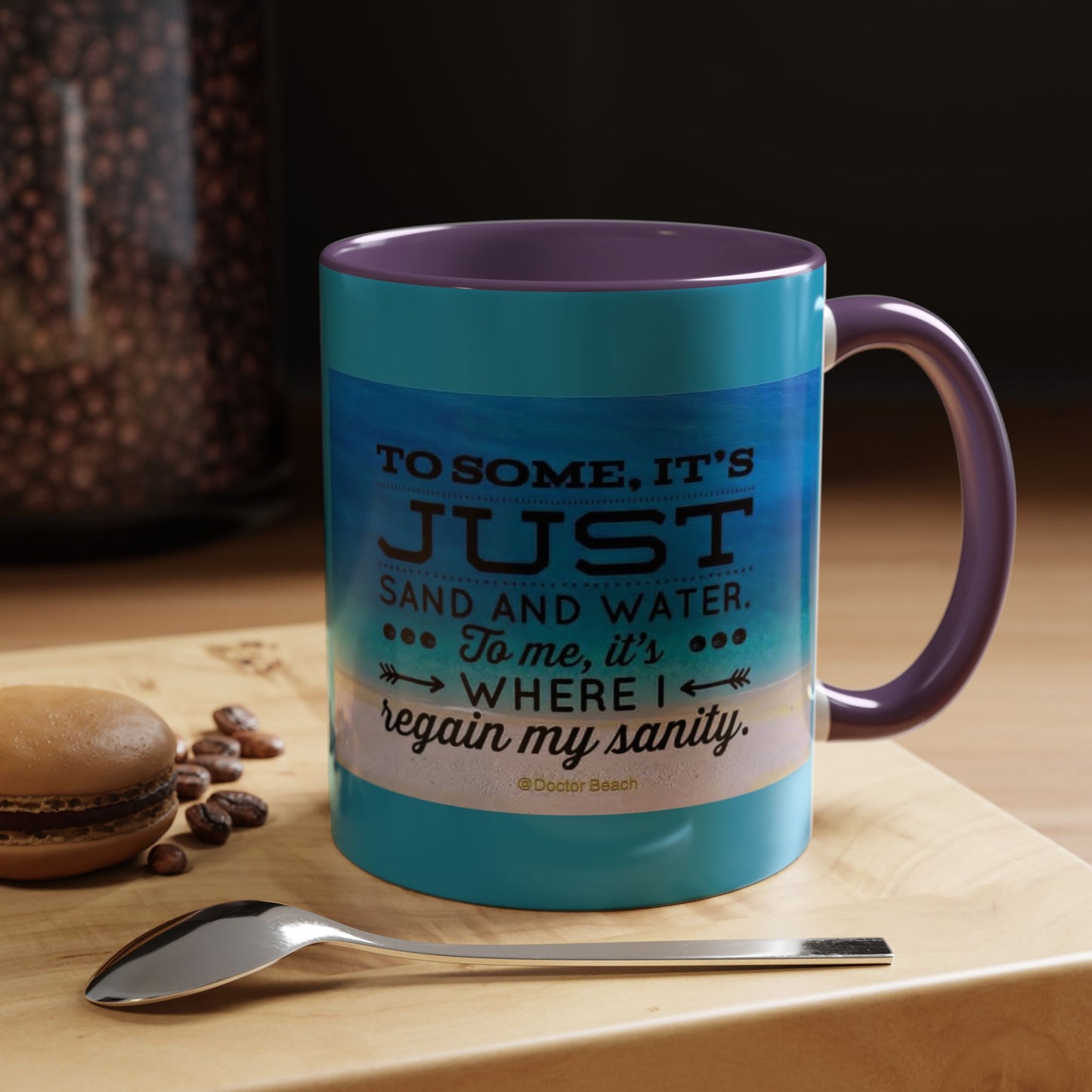 Dr. Beach 2-Tone Coffee Mug