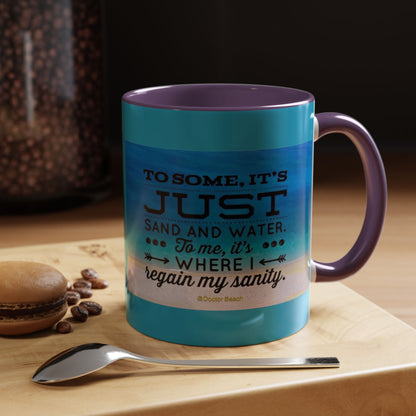 Dr. Beach 2-Tone Coffee Mug