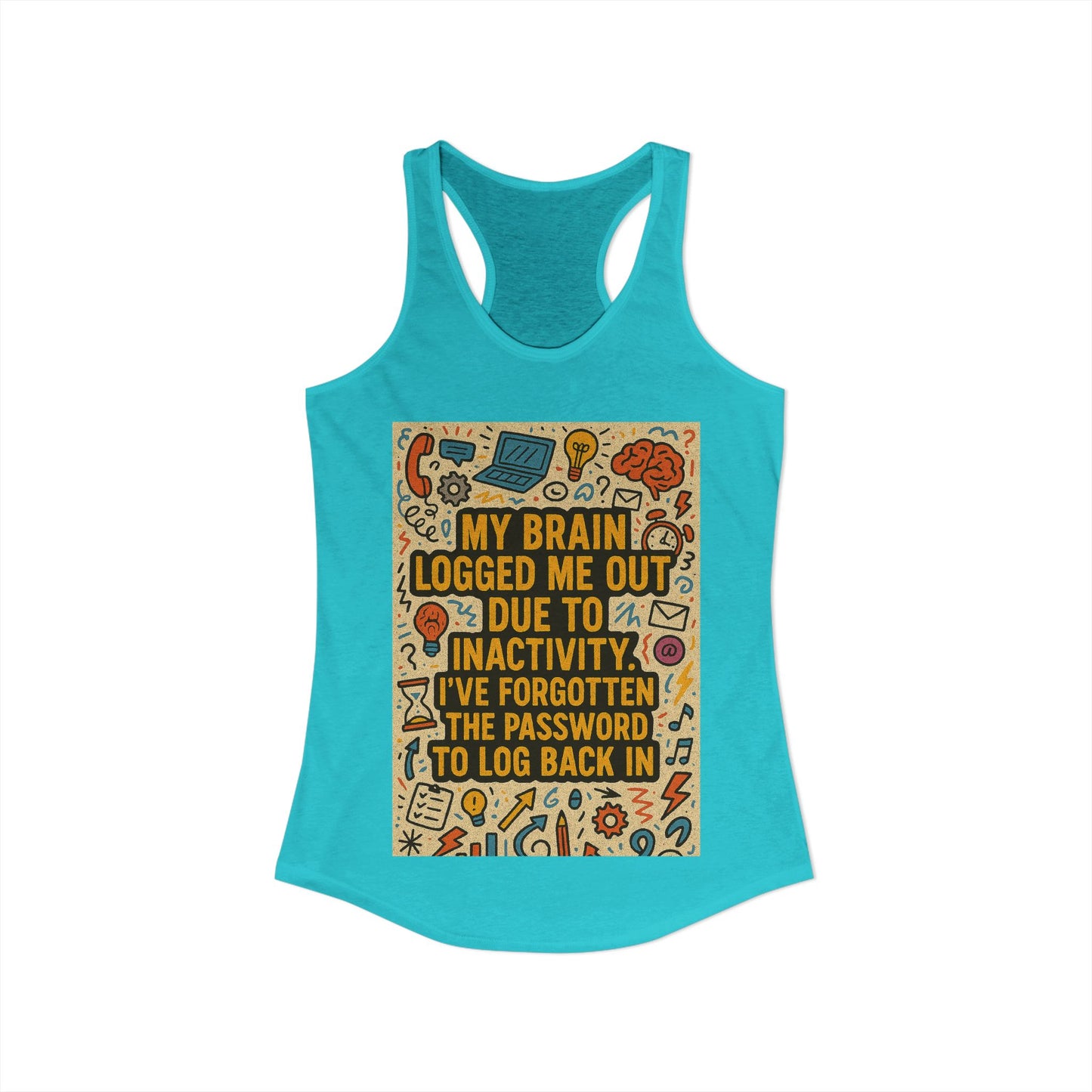 Logged Out Women's Racerback Tank