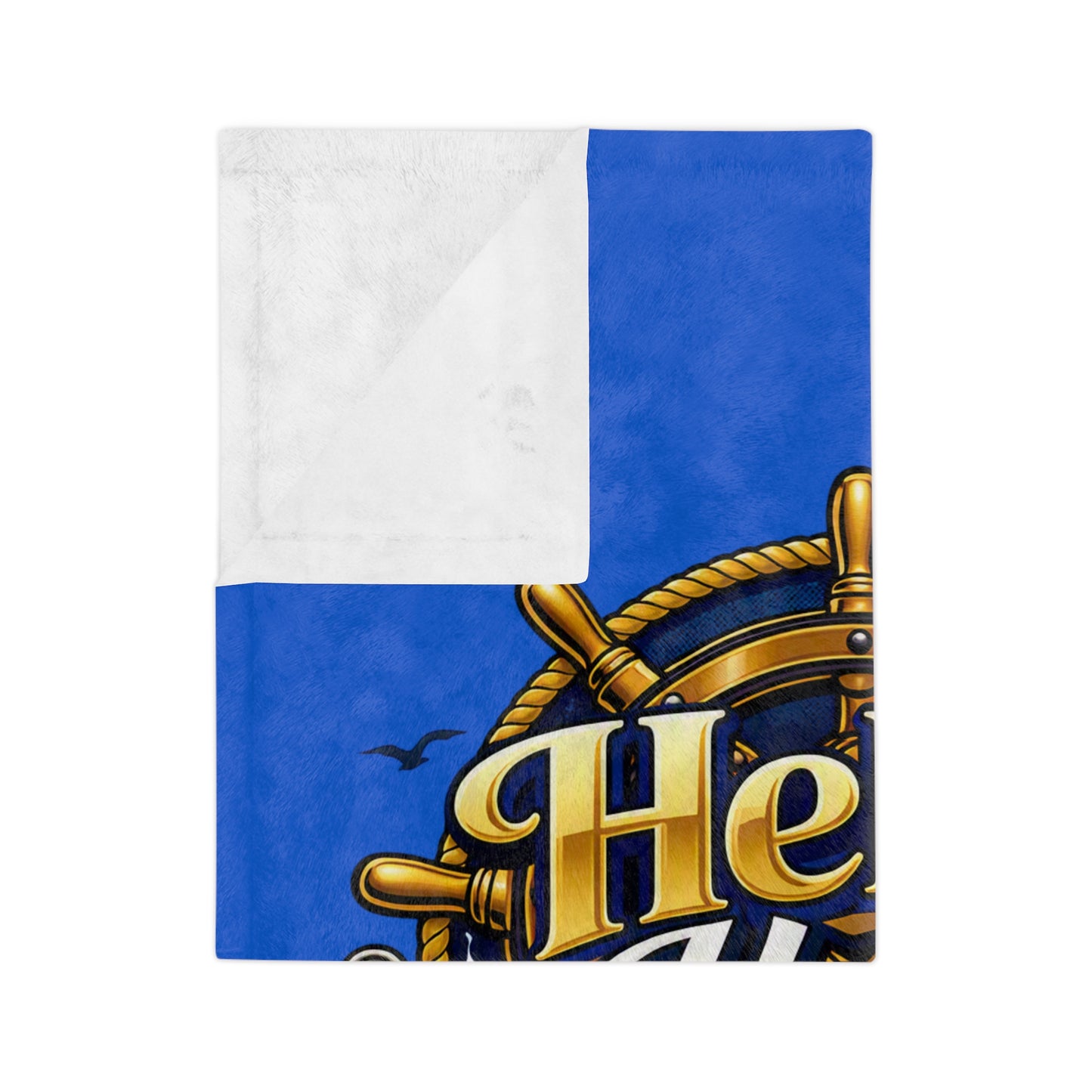 Helm Yeah Velveteen Microfiber Blanket