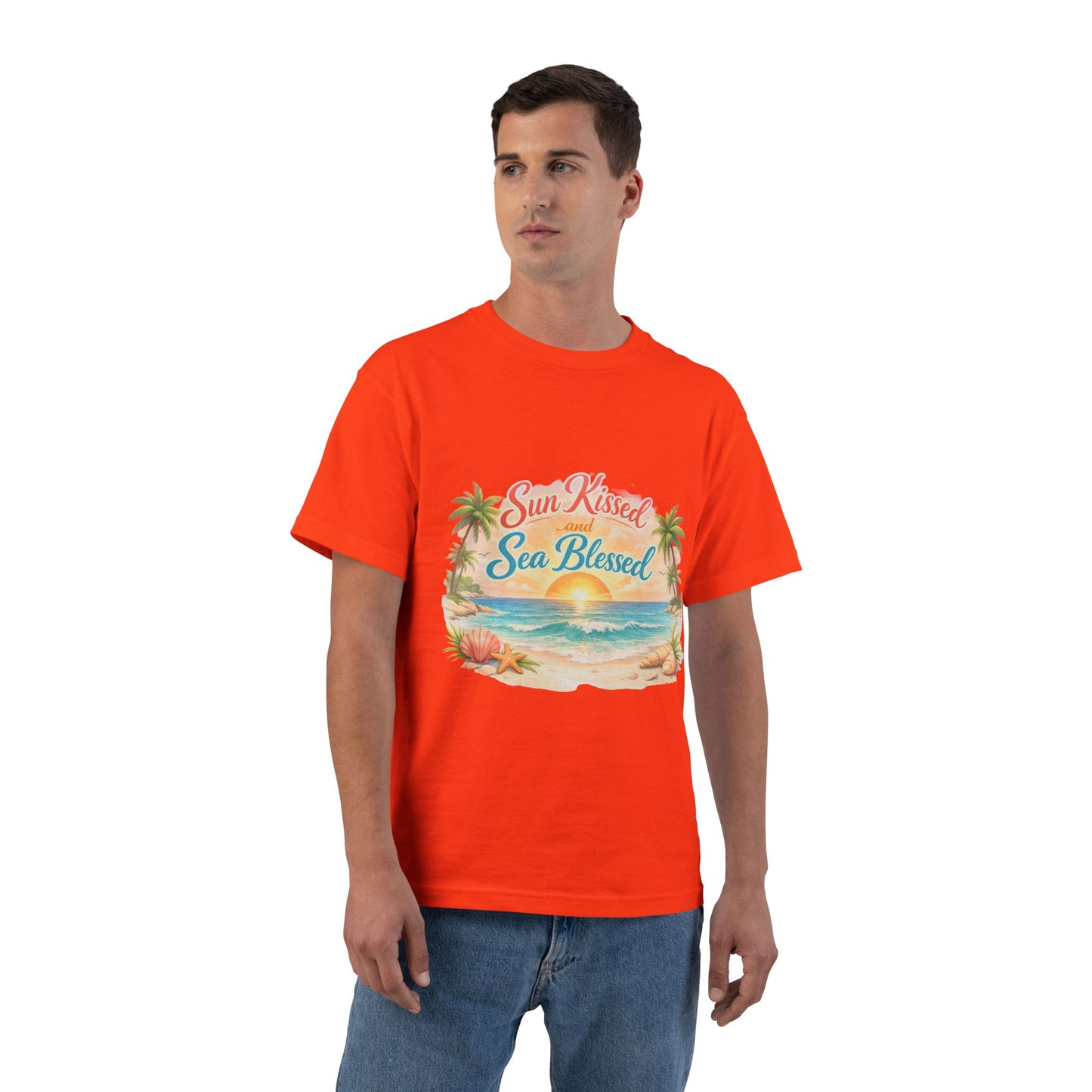 Sun Kissed Men's Short-Sleeve Crewneck Tee