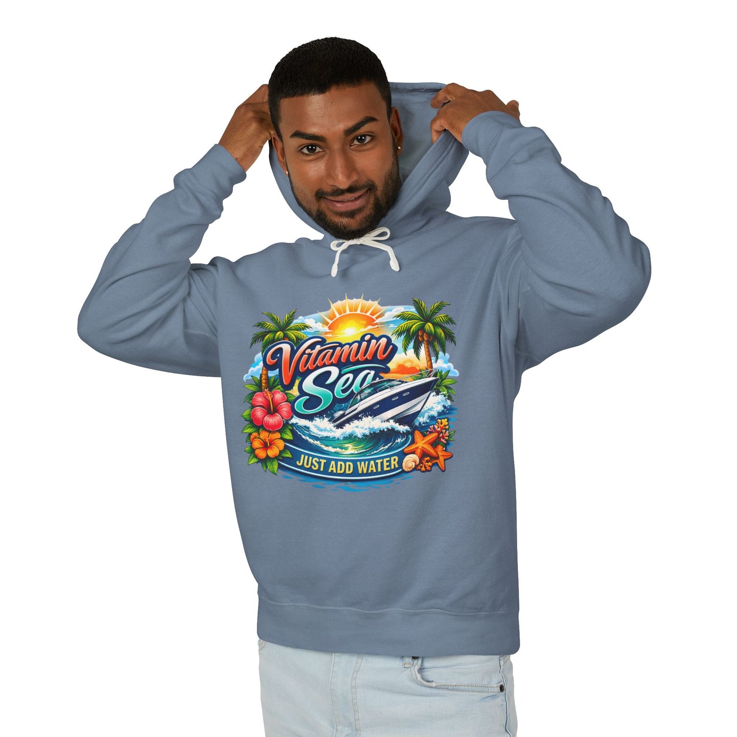Vitamin Sea Unisex Lightweight Hoodie