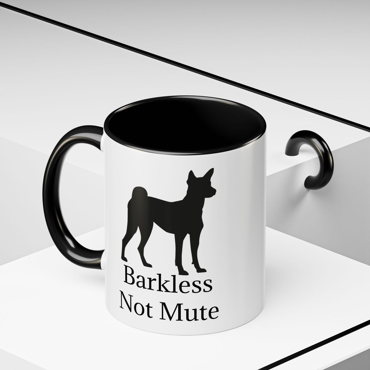 Barkless Not Mute 2-Tone Coffee Mug