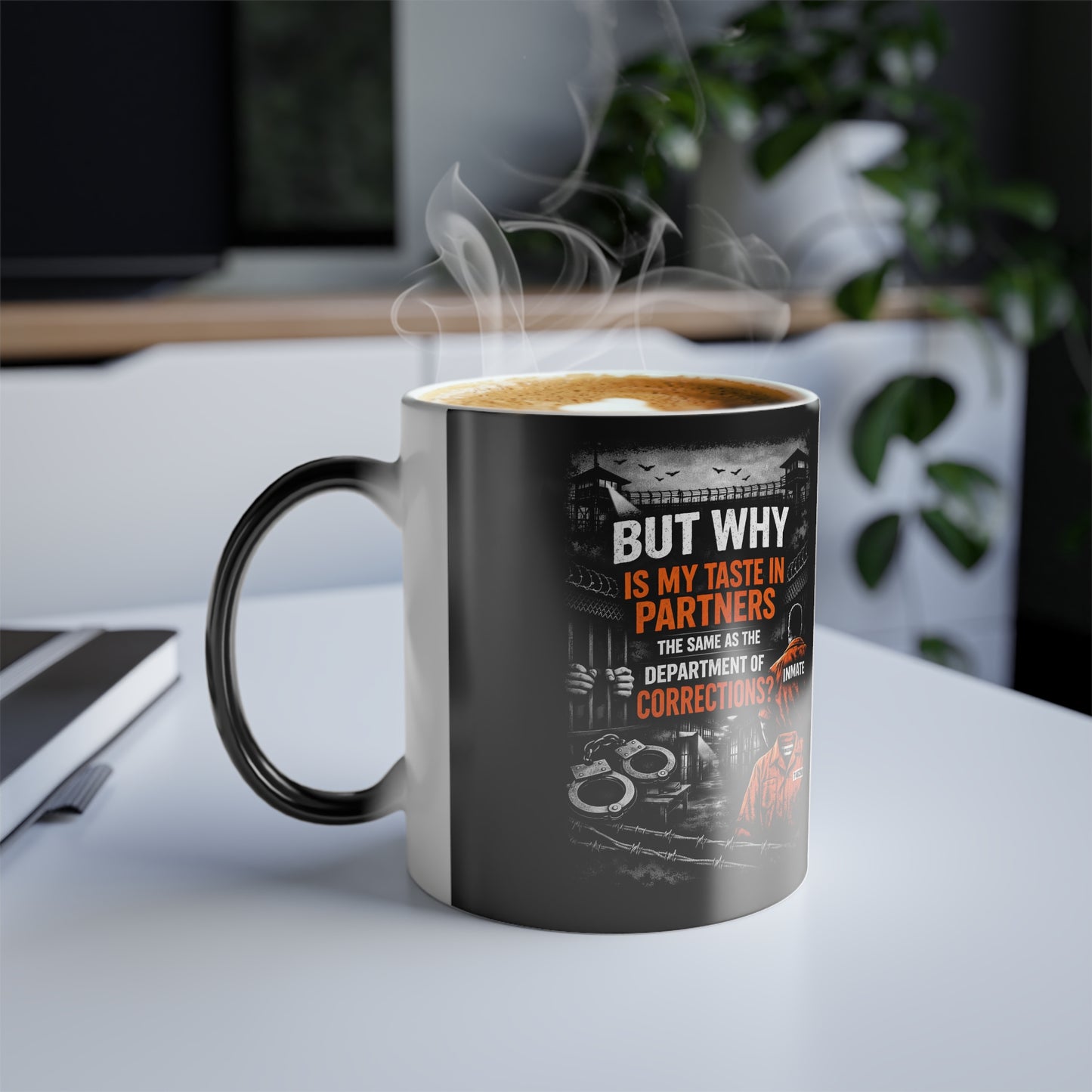 Department Of Corrections Color Changing Mug